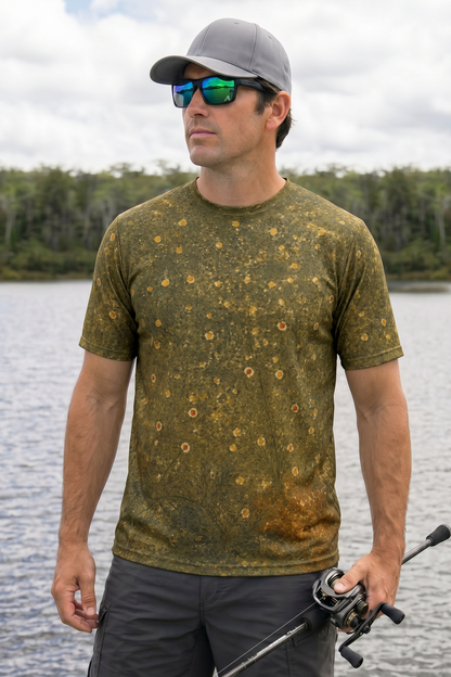 Pro Fishing Short Sleeve - River Brookie Skin - TBT84 lifestyle opposite side
