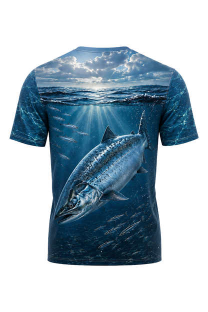Pro Fishing Short Sleeve - River Salmon Depths - AOS66 image 4