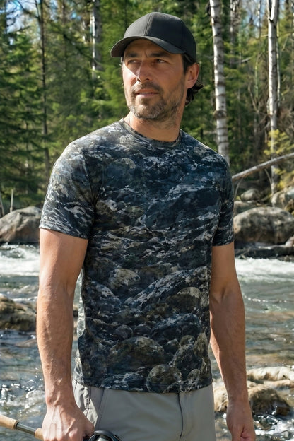 Pro Fishing Short Sleeve - River Trout Breaker - AOS10 lifestyle opposite side