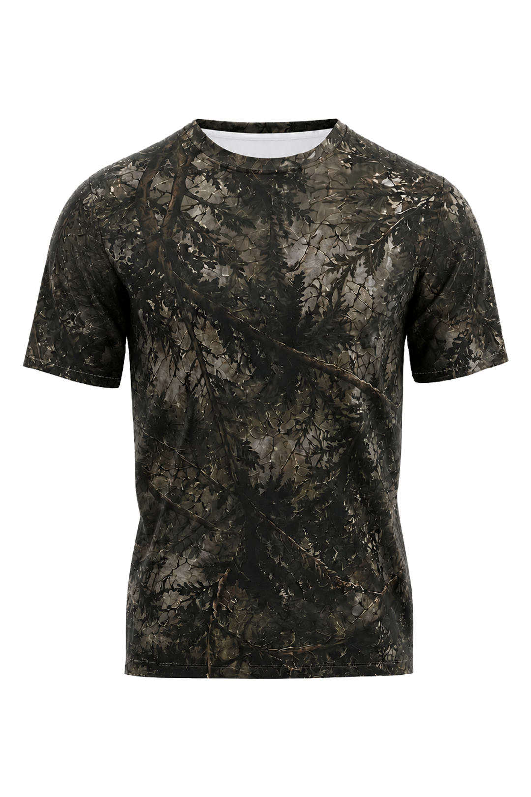 Pro Fishing Short Sleeve - River Trout Timber - AUX159 mockup opposite side