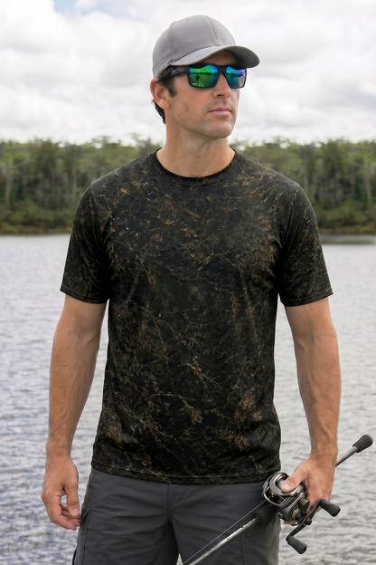Pro Fishing Short Sleeve - Swamp Pike Strike - TBT93 lifestyle opposite side