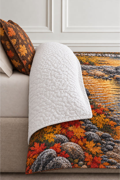 Autumn Creek Whitetail Buck Quilt Set