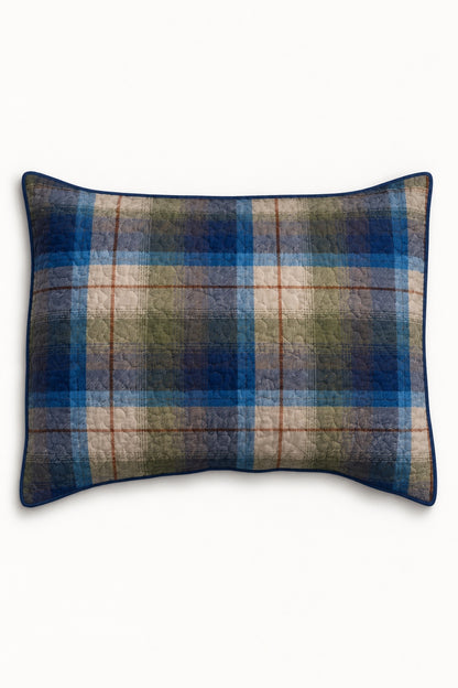 Blue Ridge Flannel Plaid Quilt Set