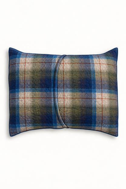 Blue Ridge Flannel Plaid Quilt Set