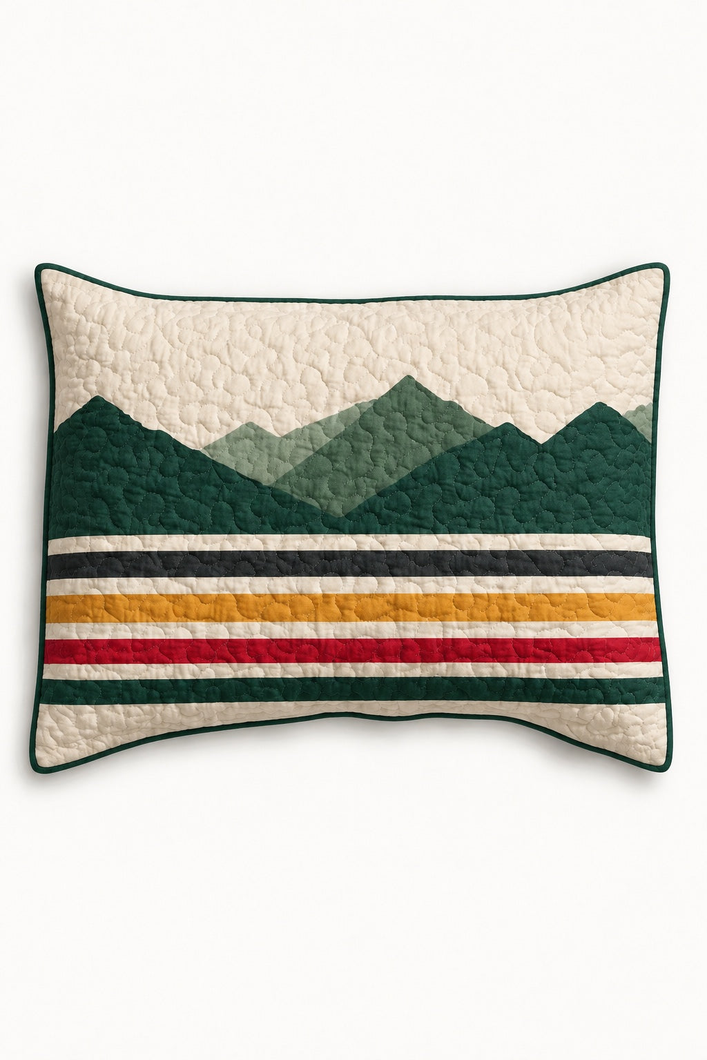 Pine Ridge Stripe Whitetail Quilt Set