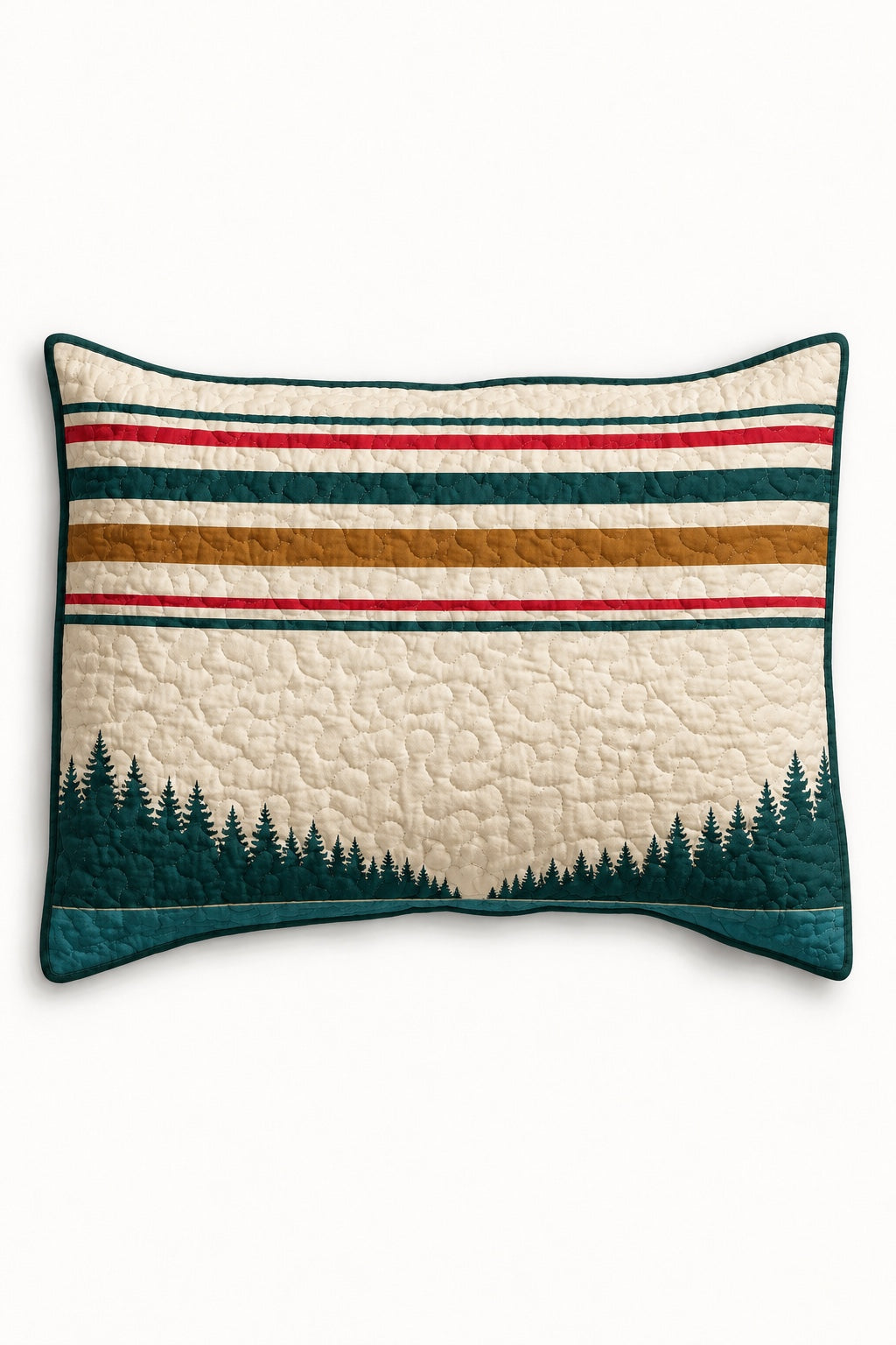 Sunset Lake Whitetail Stripe Quilt Set