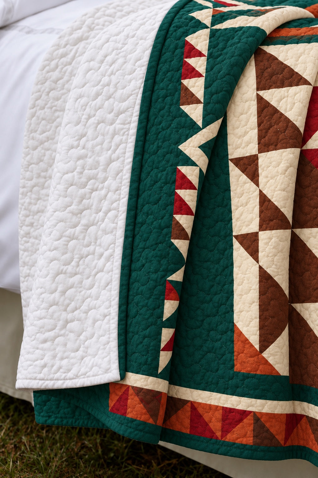 Evergreen Star Whitetail Quilt Set