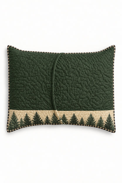 Northwoods Plaid Whitetail Quilt Set