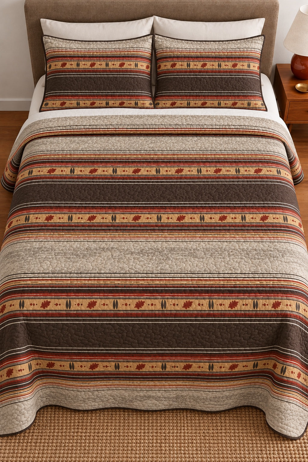 Canyon Trail Stripe Quilt Set