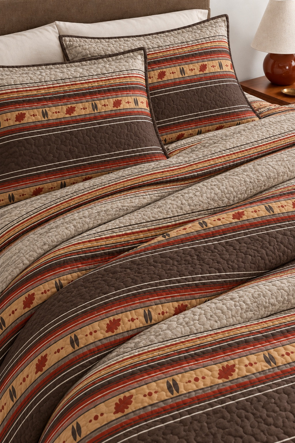 Canyon Trail Stripe Quilt Set