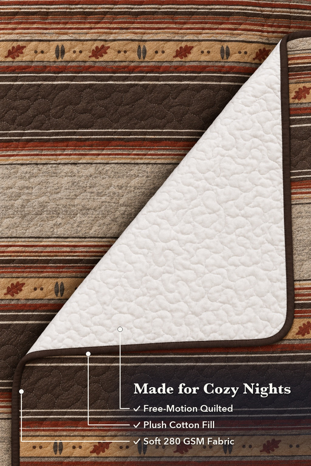 Canyon Trail Stripe Quilt Set