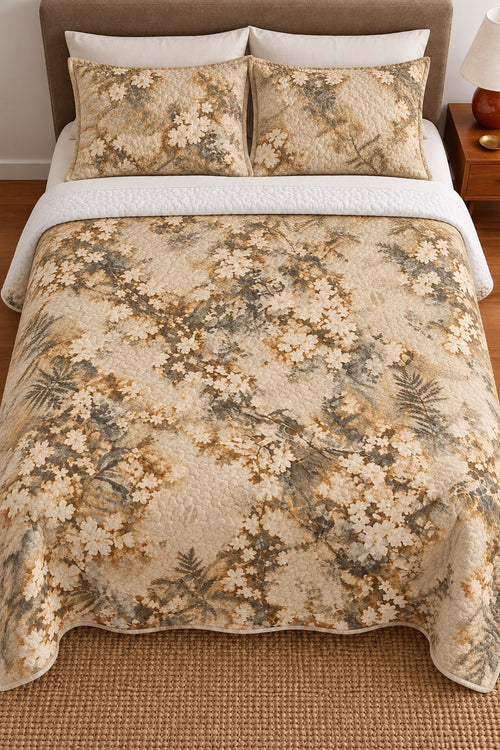 Wild Dogwood Camo Quilt Set