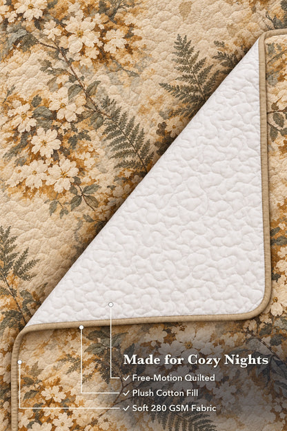 Wild Dogwood Camo Quilt Set