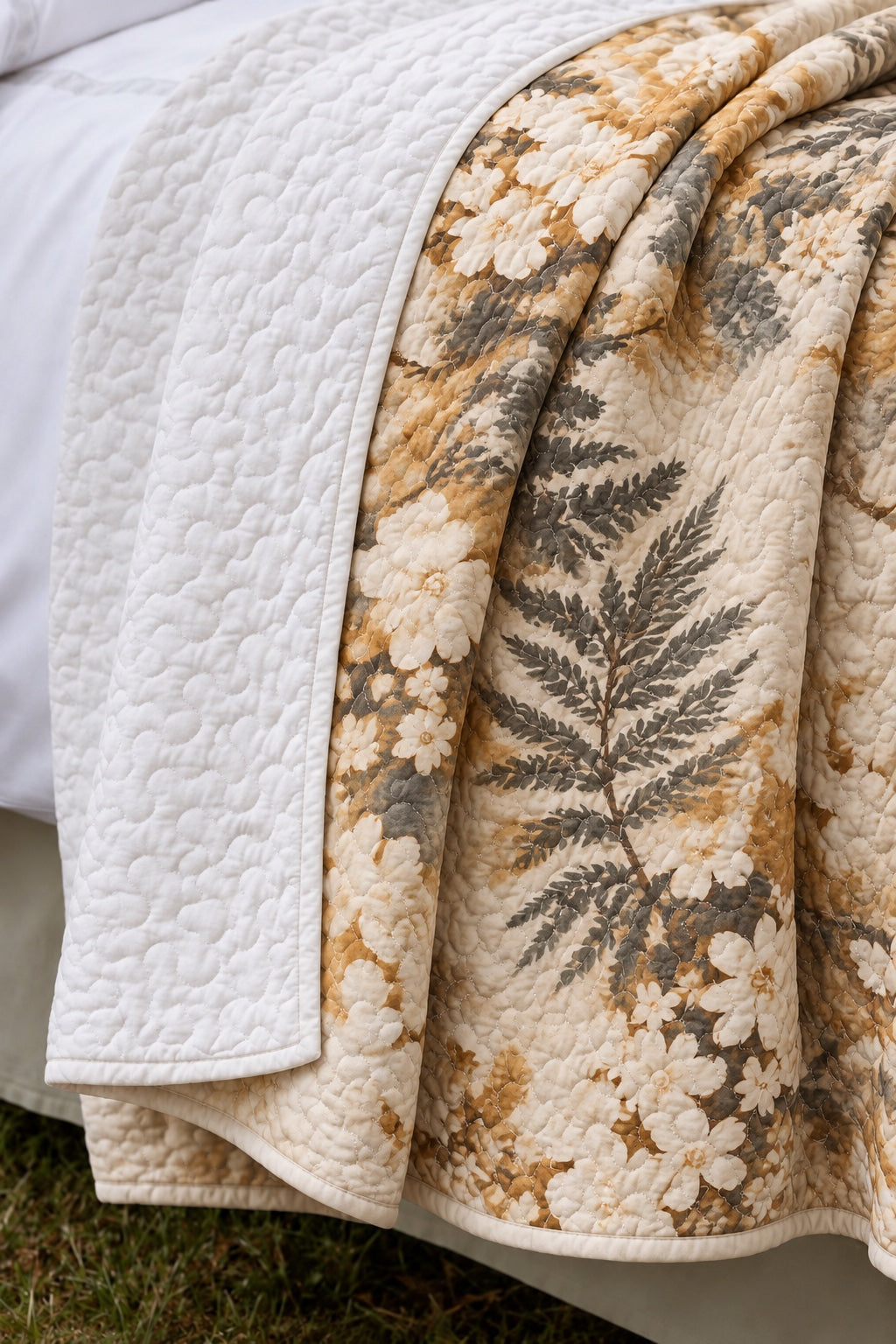 Wild Dogwood Camo Quilt Set