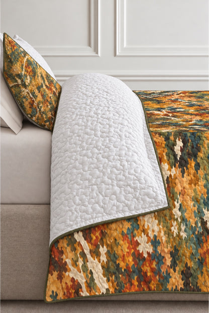Autumn Canopy Camo Quilt Set