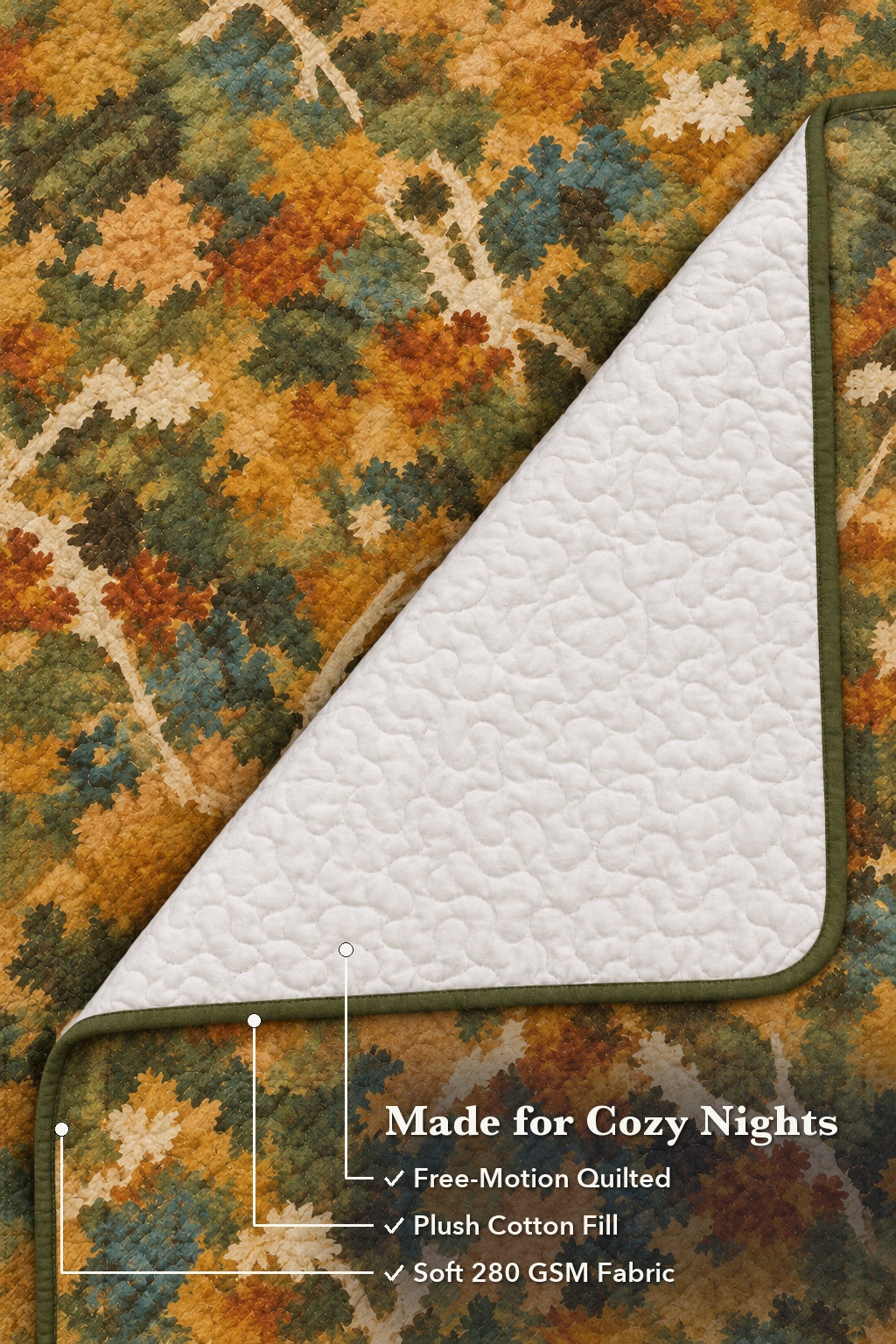 Autumn Canopy Camo Quilt Set