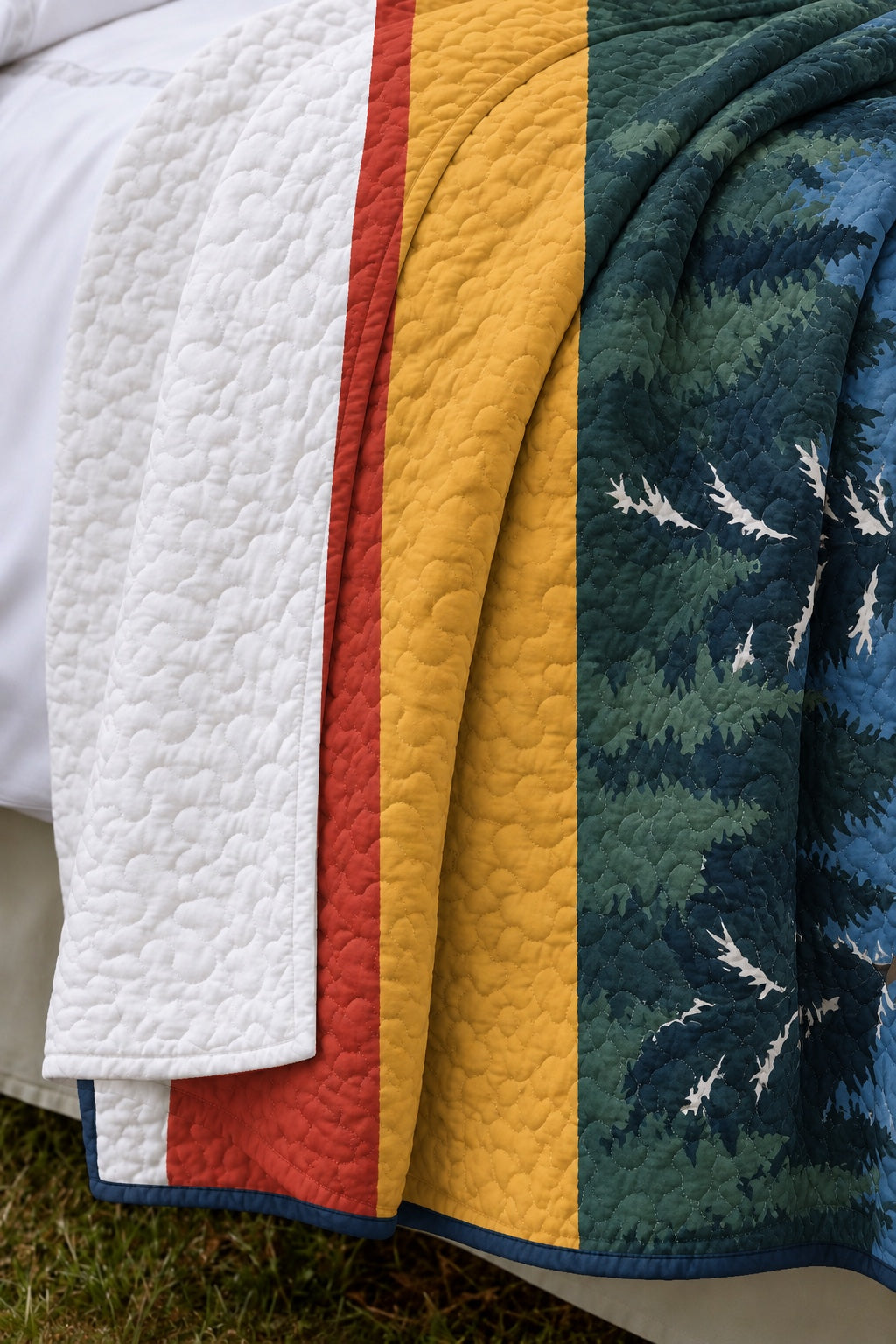 First Snow Ridge Whitetail Quilt Set