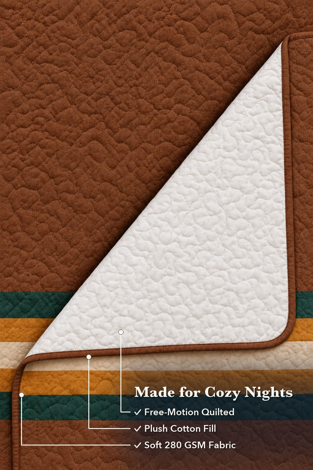 Oak Savanna Dusk Whitetail Quilt Set