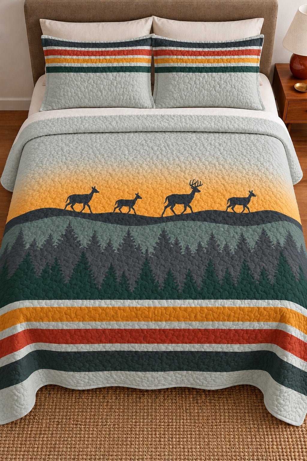 Dawn Timber Ridge Whitetail Quilt Set