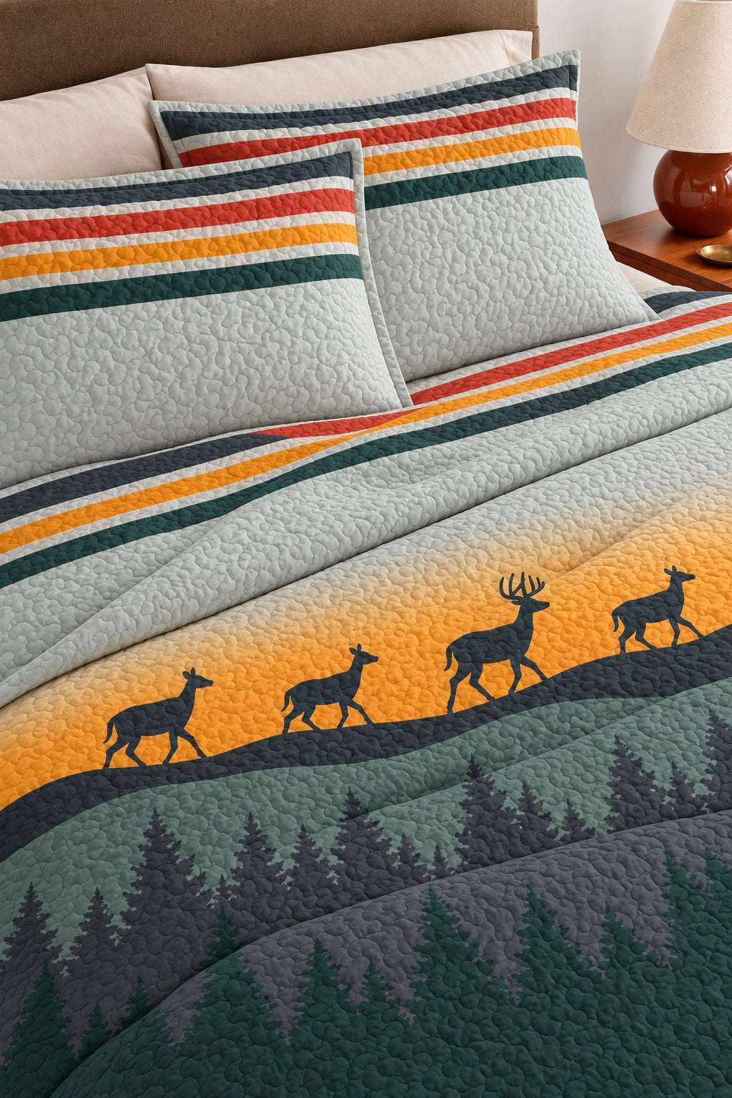 Dawn Timber Ridge Whitetail Quilt Set