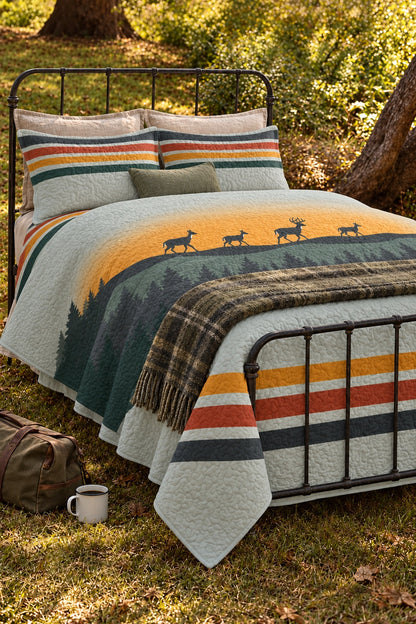 Dawn Timber Ridge Whitetail Quilt Set