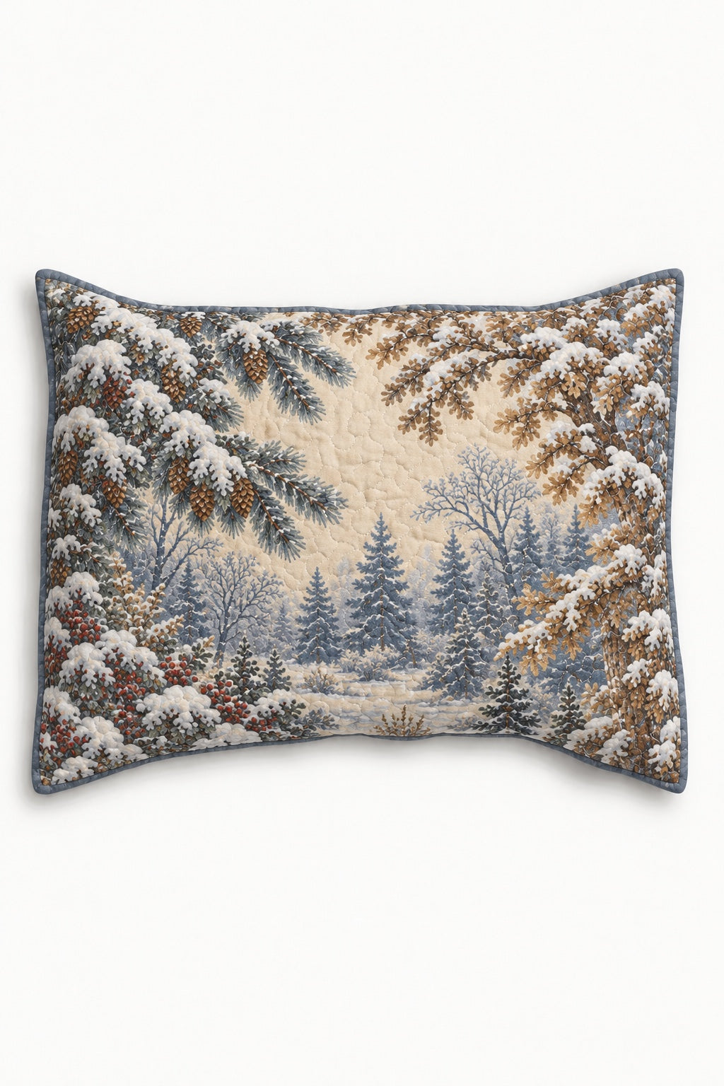 Winter Verdure Whitetail Quilt Set