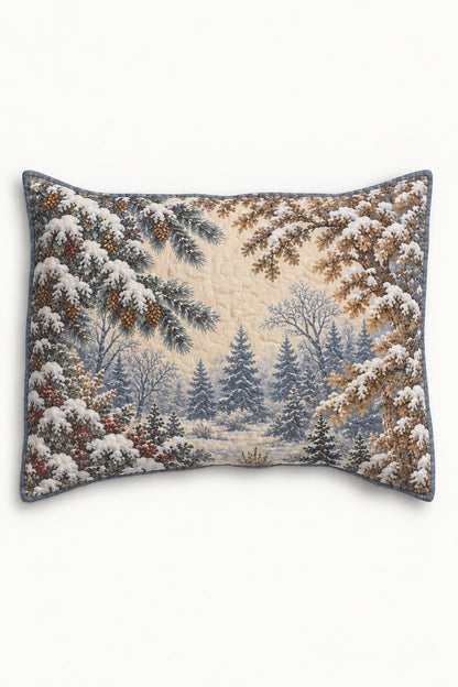 Winter Verdure Whitetail Quilt Set
