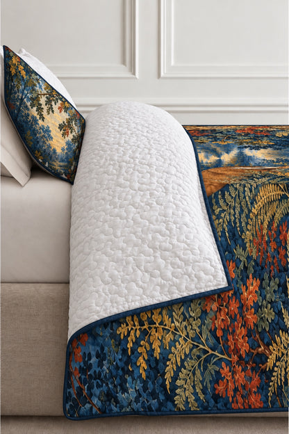 Twilight Verdure Whitetail Quilt Set