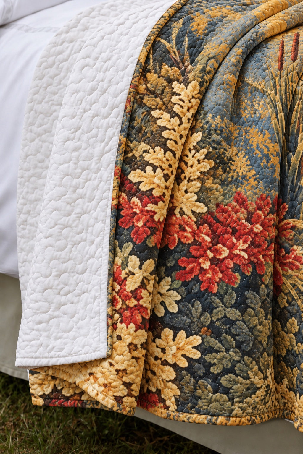Riverbank Verdure Whitetail Quilt Set