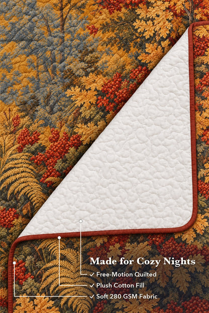 Rut Season Verdure Whitetail Quilt Set