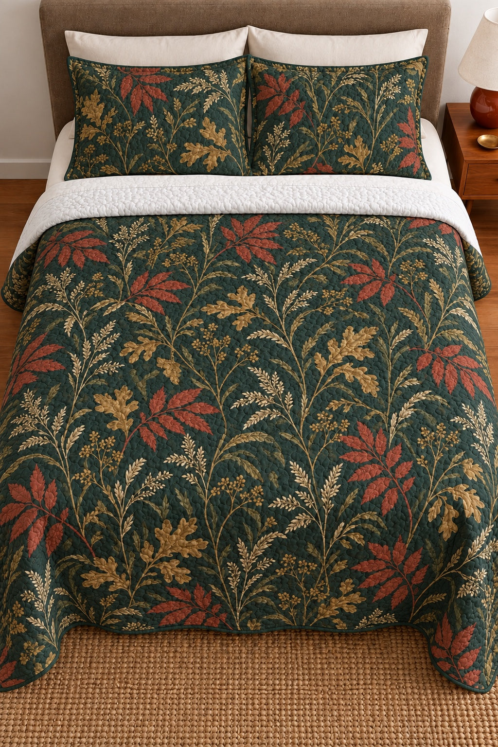 Spruce Sumac Abstract Quilt Set