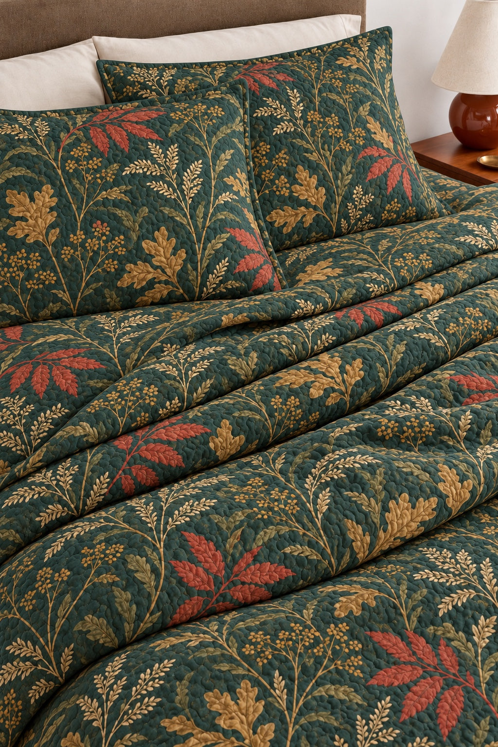 Spruce Sumac Abstract Quilt Set