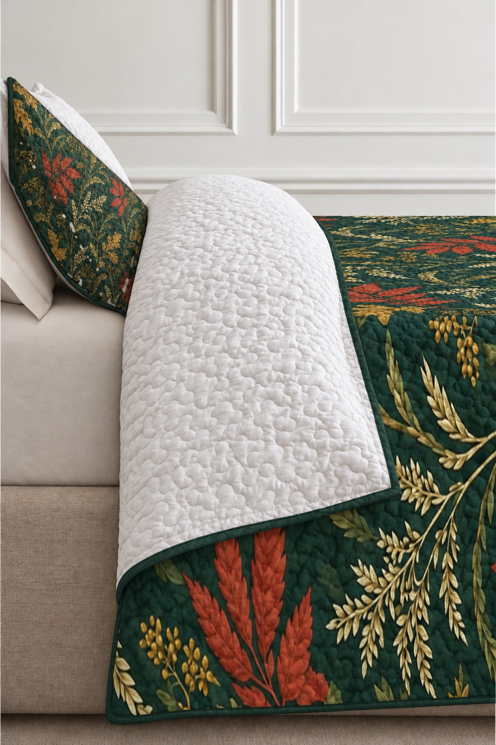 Spruce Sumac Abstract Quilt Set