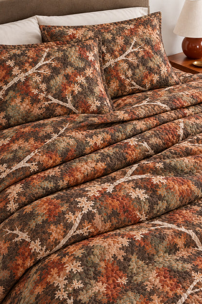 Late Season Timber Whitetail Quilt Set