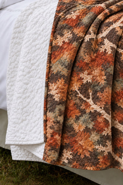 Late Season Timber Whitetail Quilt Set