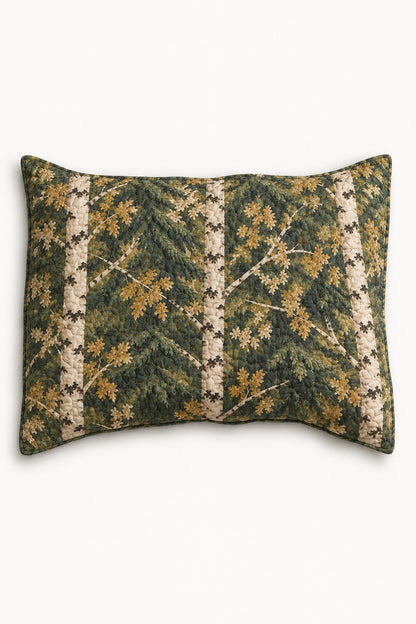 Birch Spruce Timber Whitetail Quilt Set