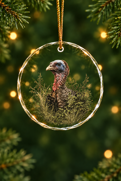 Timber Tom - Glass Ornament image 1