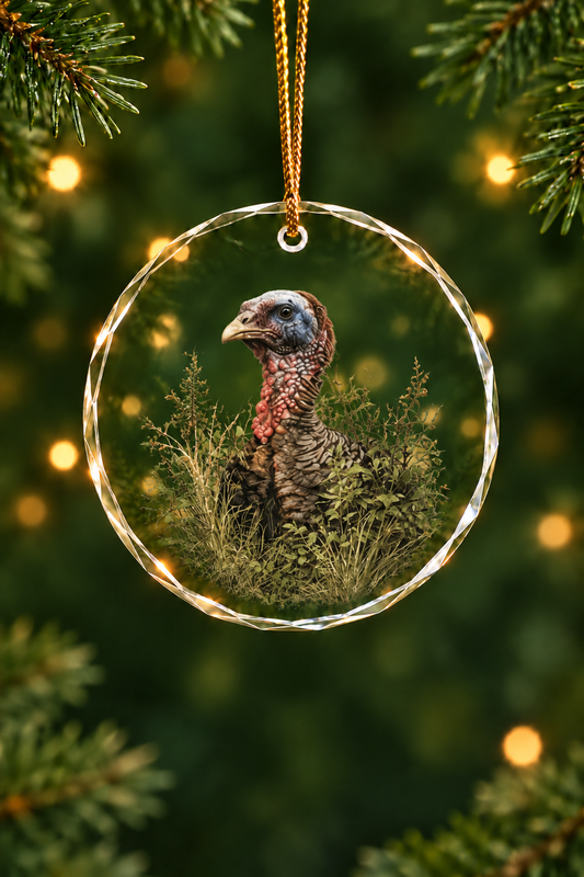 Timber Tom - Glass Ornament image 1