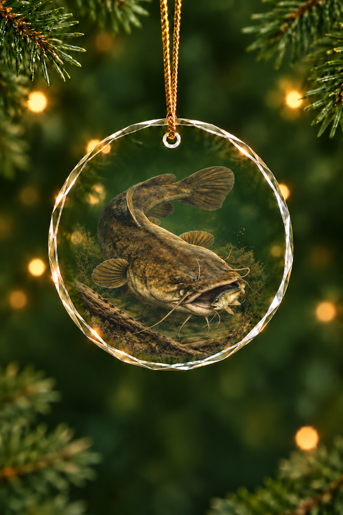 Stillwater Catfish - Glass Ornament image 1
