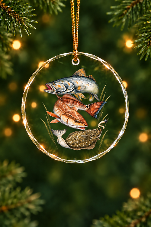 Saltmarsh Grand Slam - Glass Ornament image 1