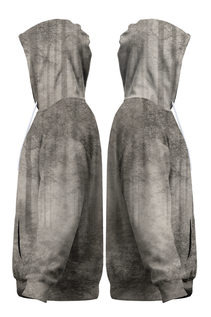 Hunter Fleece Hoodie - Mist Forest Stag – FH4Z