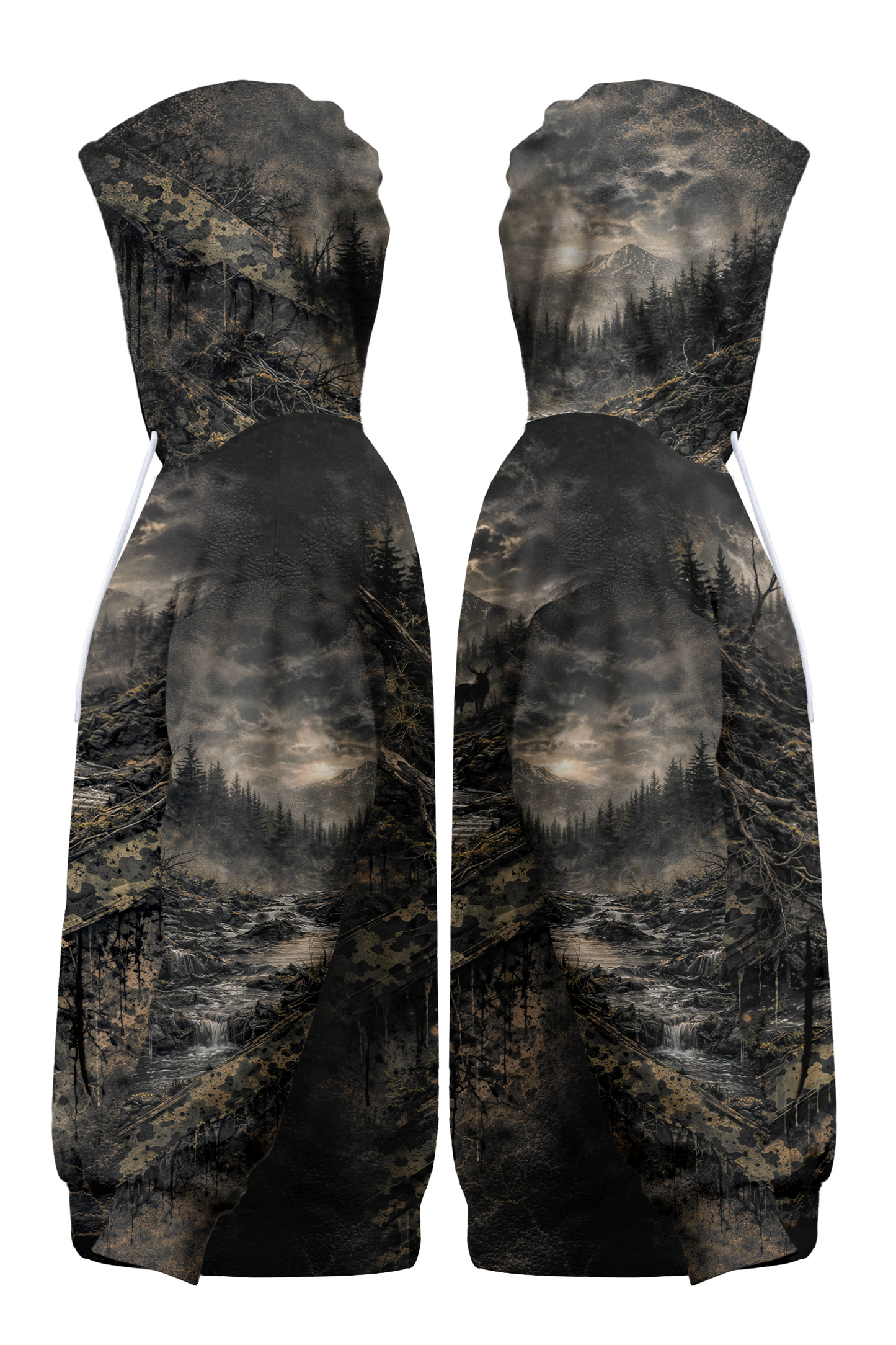 Hunter Fleece Hoodie — Midnight Creek Buck – D8RK