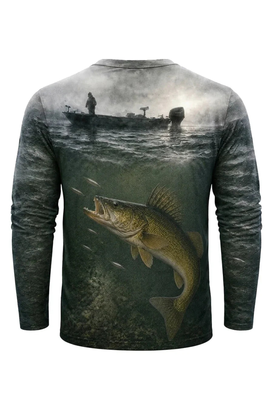 Performance Fishing Long Sleeve - Foggy Aluminum Morning - RW05
