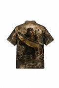 Short Sleeve Shirt - Woodland Bigfoot Muskie image 1