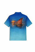 Short Sleeve Shirt - Sunset Redfish Tailing image 1
