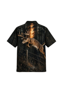 Short Sleeve Shirt - Twilight Whitetail Bound image 1, white background