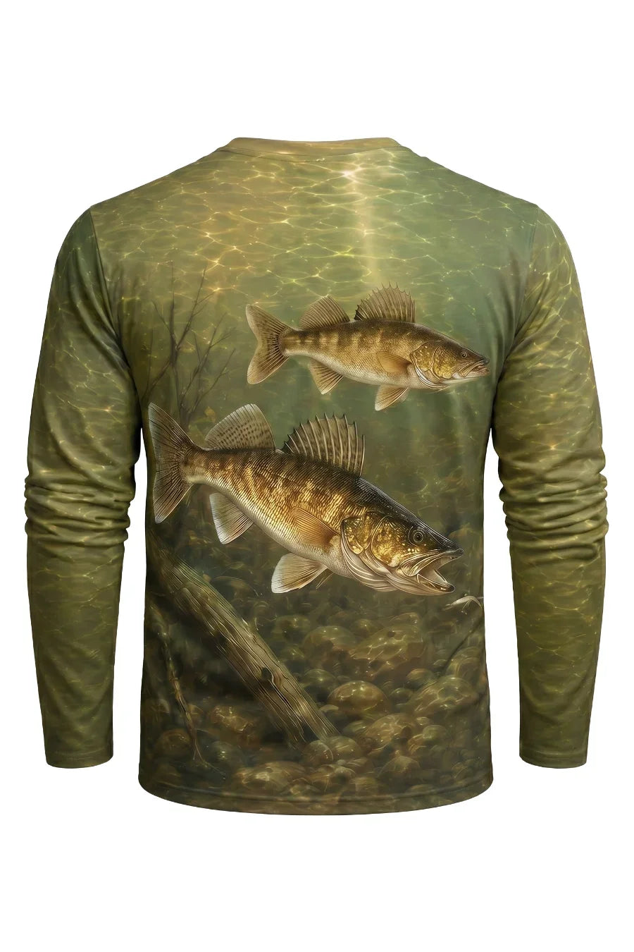 Performance Fishing Long Sleeve - Gravel Walleye Haul - TBT66