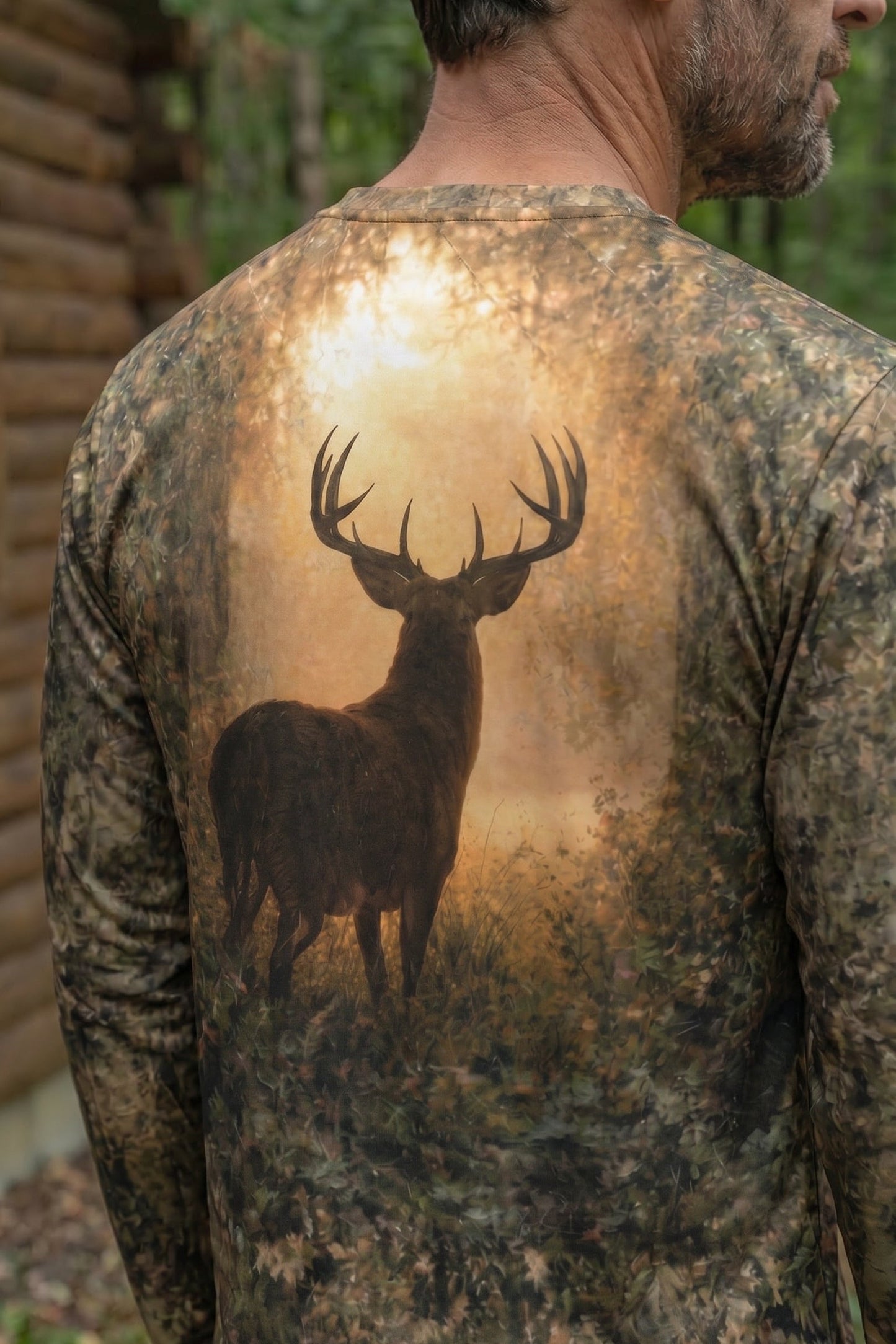 Performance Hunting Long Sleeve - Last Light Whitetail - AOD03