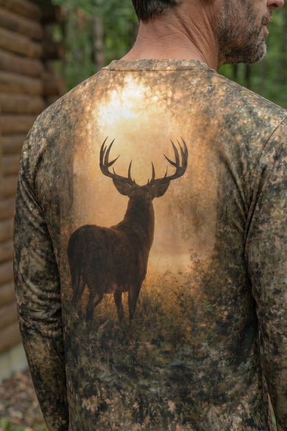 Performance Hunting Long Sleeve - Last Light Whitetail - AOD03