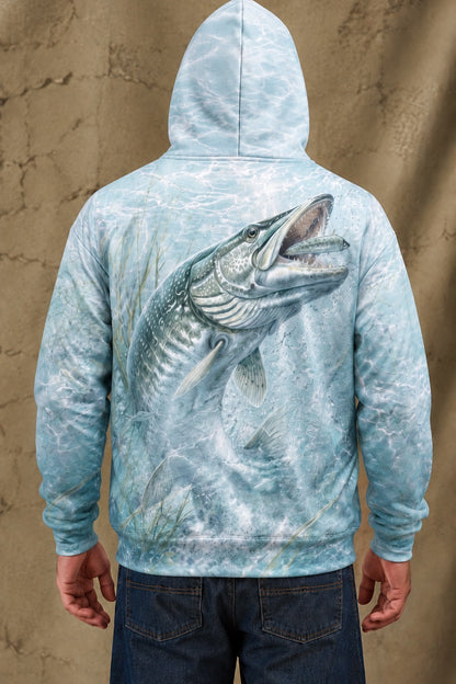 Performance Fleece-Lined Hoodie - Ghost Bay Musky image 2